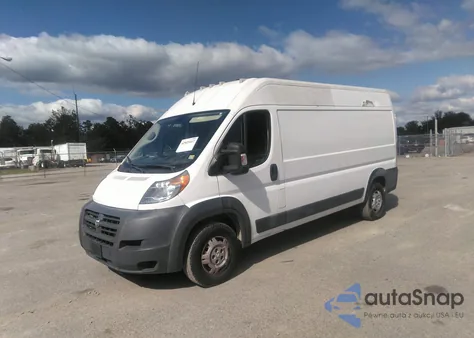 2018 Ram Promaster 2500 High Roof 159 Wb из США, поврежденный, VIN 3C6TRVDG9JE111265
